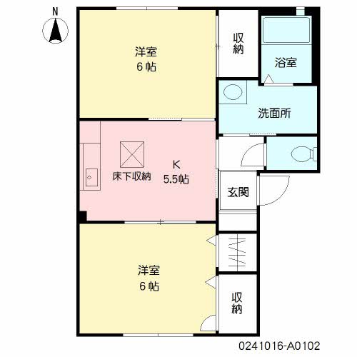 Ｔ・Ｓファミール　Ⅰ棟　＊＊A0102-2