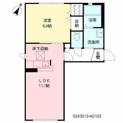 コンフォールハイム　Ａ棟　＊＊ A0103号-16