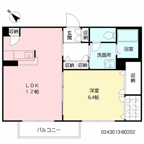 コンフォールハイム　Ｂ棟　＊＊B0202-2