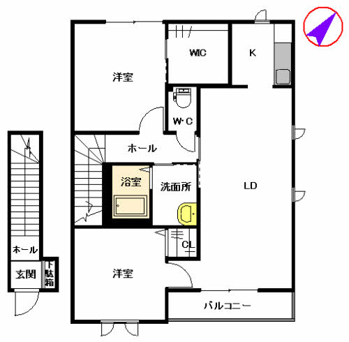 ＥＬＬＥ　ＧＡＲＤＥＮ　Ⅱ　Ｂ棟 B0202号-15