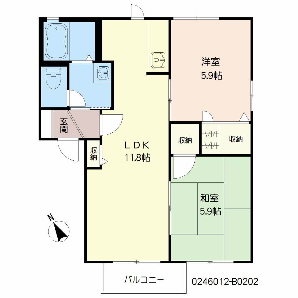 ノールカトレア B棟 * B0202号-16