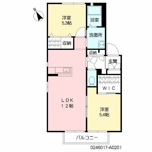 スカイパーク横尾　Ａ棟　＊＊A0201-2