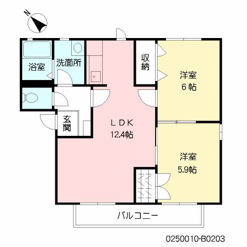 ヴィラージュⅠ＊＊ B0203号-16