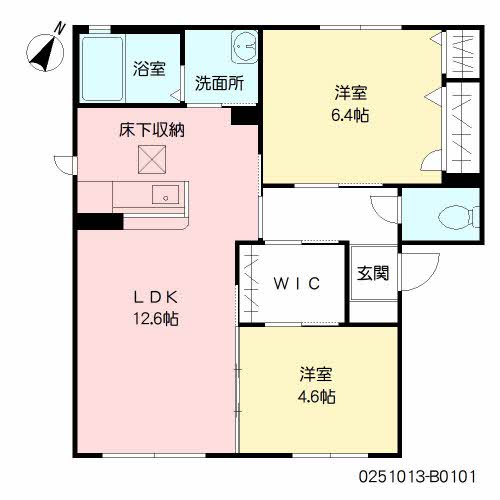 クレガ　Ｂ棟　＊ B0101号-16