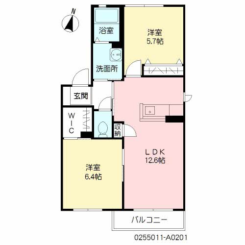 グラン・シャリオ　Ａ棟A0201-2