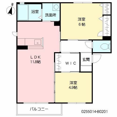 メゾンエスポワール　Ⅱ棟B0201-2