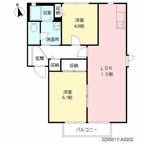 プラスパ高畑　Ａ棟　＊＊A0202-2