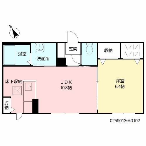 竹苑　Ｉ棟　＊＊A0102-2