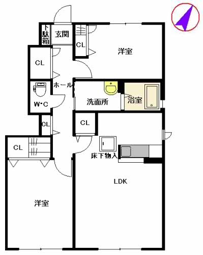 ヴィラ　ウィステリア新小が倉　Ａ棟　＊A0101-2