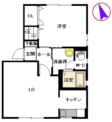 アイビー　Ａ棟　＊＊A0101-2