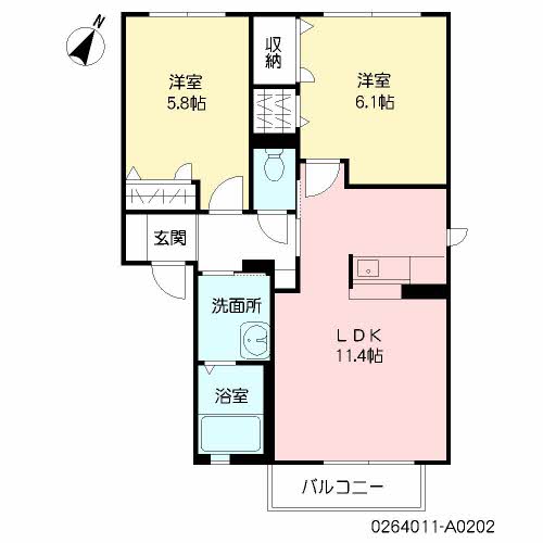 ＪＳイン　Ａ棟A0202-2