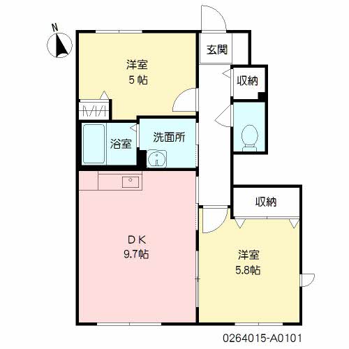 メゾン　ラ・パトリア　Ａ棟　＊ A0101号-16