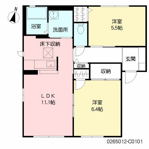 メゾン・グレース　Ｃ棟　＊C0101-2