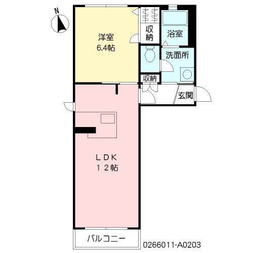 リンデンバーム A棟 ** A0203号-16
