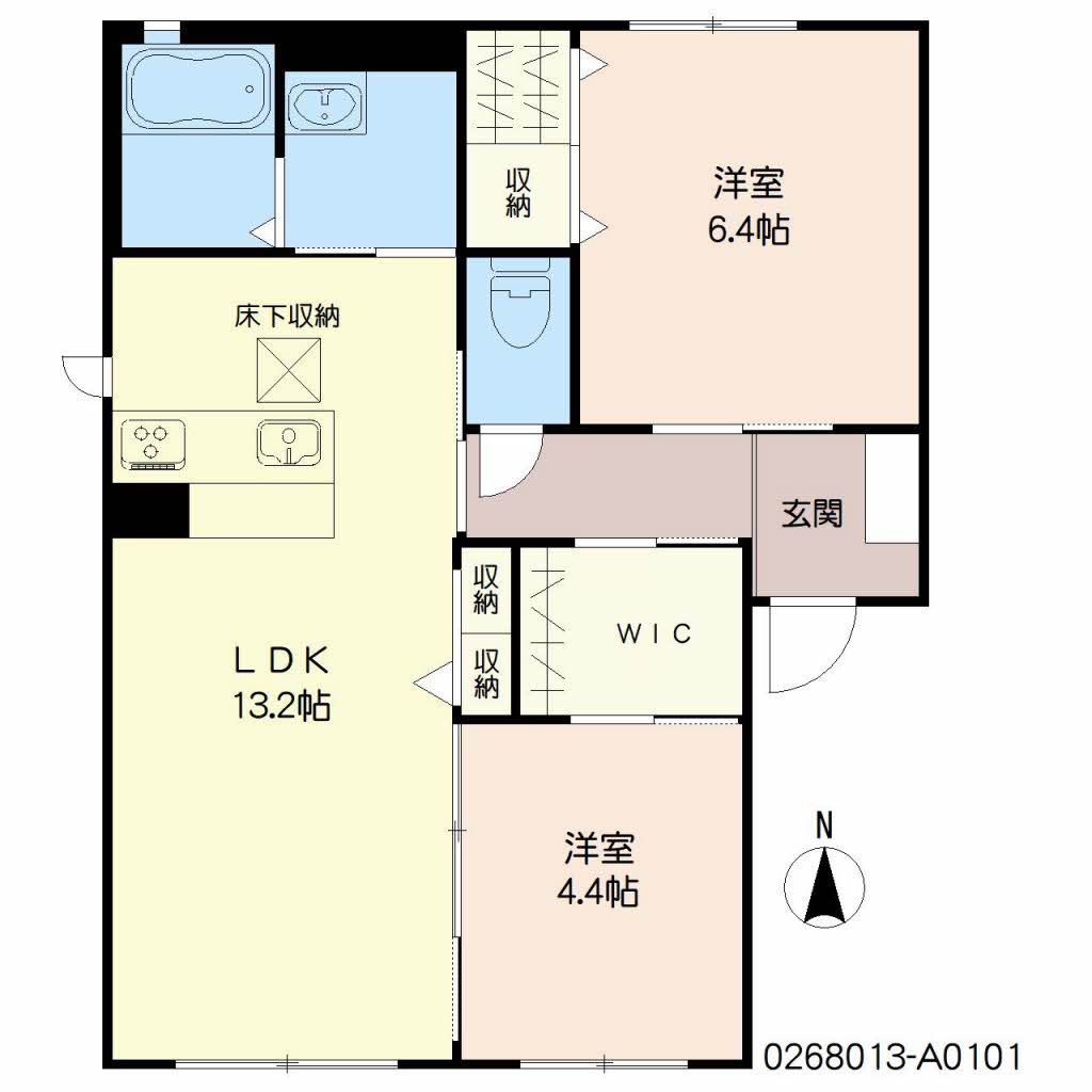クラヴィエ東久留米 A棟 ** A0101号-16