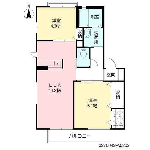 フォレスト　Ⅶ棟　＊A0202-2