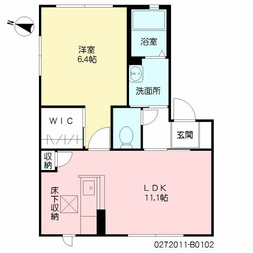ウィスティリア神岳　Ｂ棟　＊＊ B0102号-16