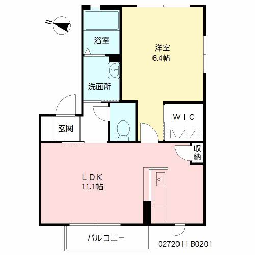 ウィスティリア神岳　Ｂ棟　＊＊ B0201号-16