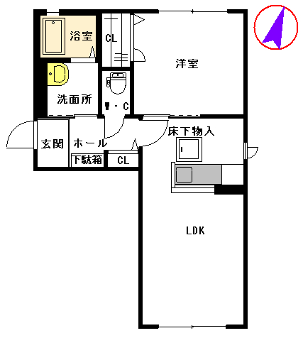 ウィスティリア神岳　Ａ棟　＊＊A0101-2