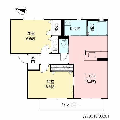 シャルマン　ドミール　Ｂ棟　＊＊B0201-2