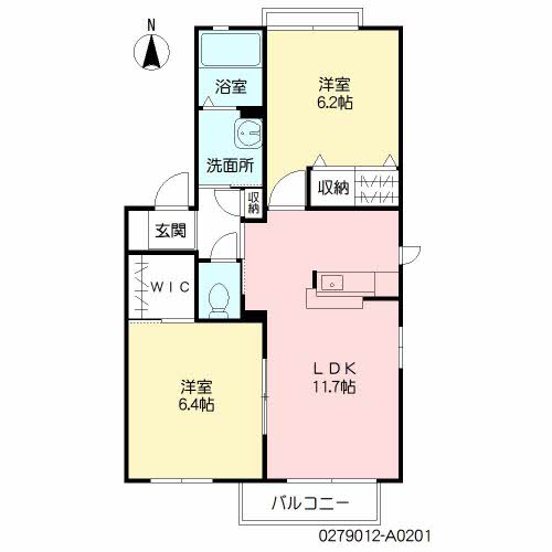 メゾン・グレース　Ａ棟　＊A0201-2