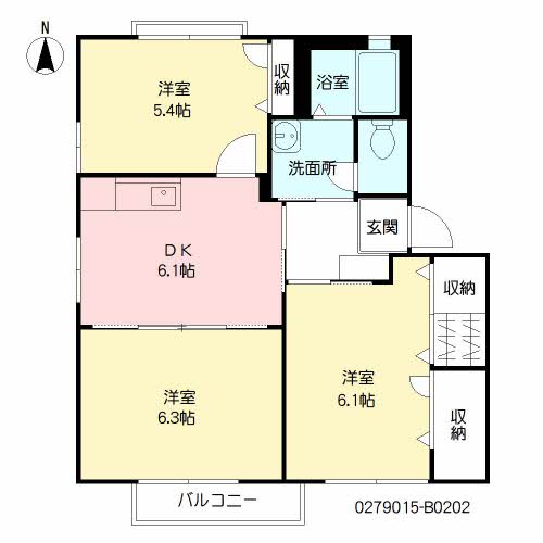 ビバブルエクティ　Ⅱ棟　＊B0202-2