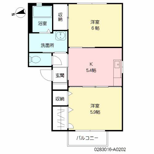 パークサイド妙泉寺 A棟 ** A0202号-14