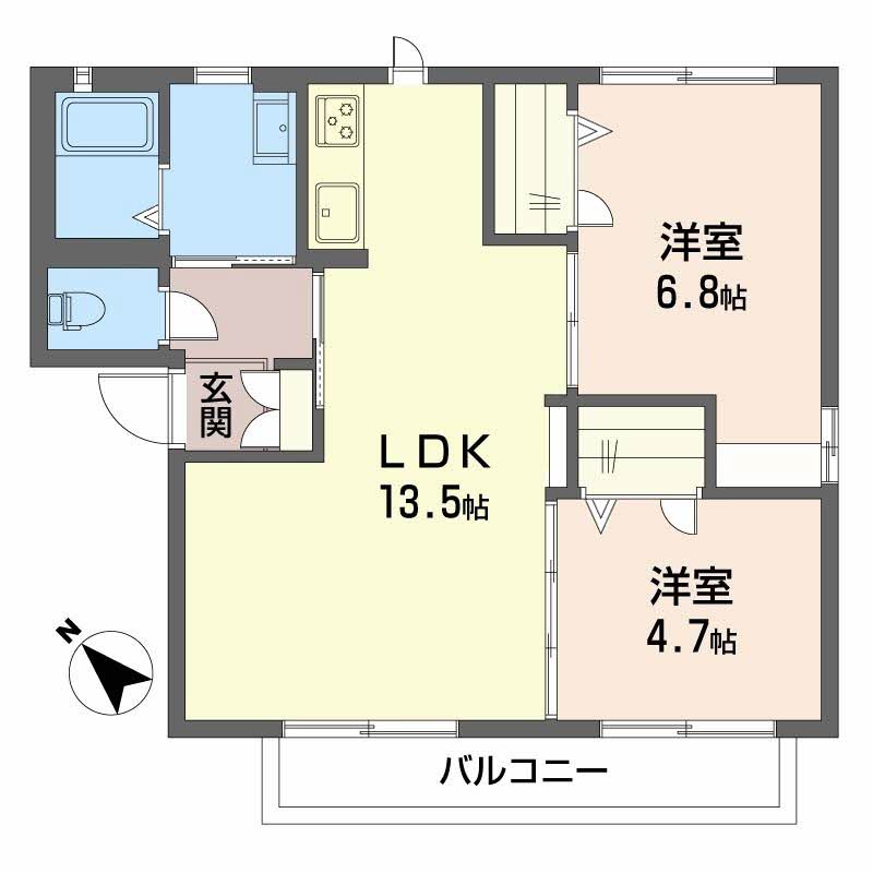 フローラルＭ　Ａ棟　＊＊A0202-2