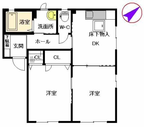 コスモスハウス・Ｓ　Ｂ棟　＊＊B0102-2