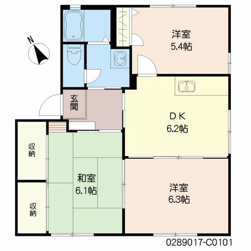 シャーメゾン昴 C棟 ** C0101号-16