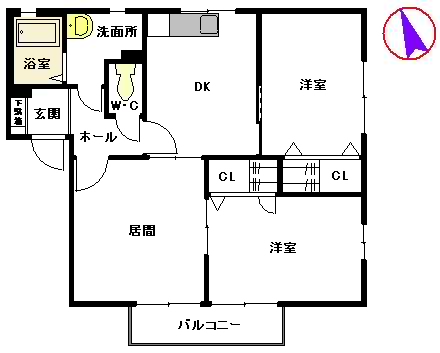 メゾン・フローラ　Ｃ棟　＊C0202-2