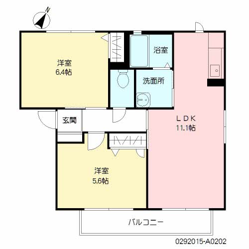 ソレイユ中里　Ａ棟　＊ A0202号-16
