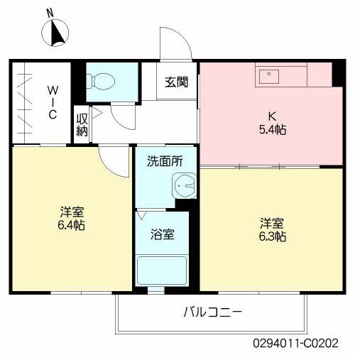 クラージュ　Ｃ棟C0202-2