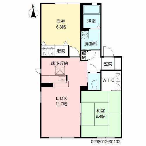 プレジール　アン　Ｂ棟B0102-2