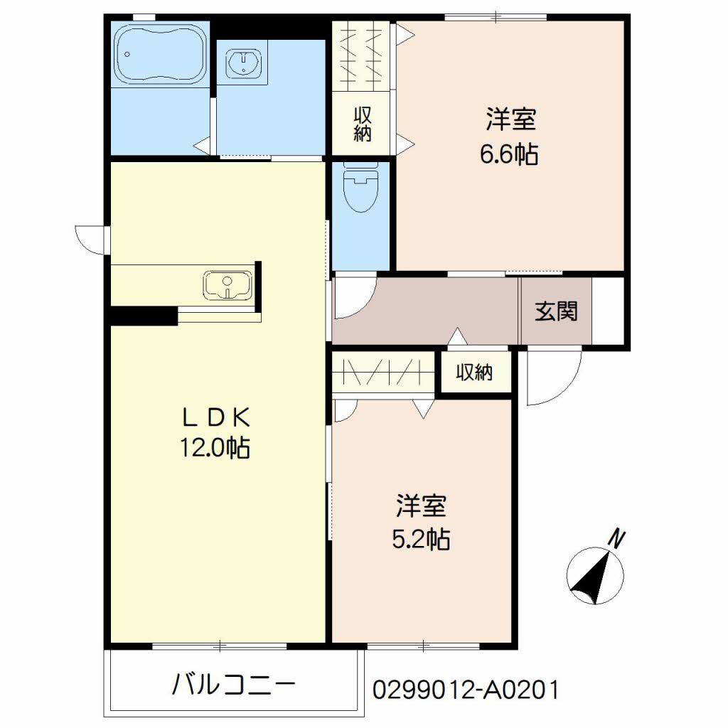 シャーメゾンサンライズ　Ａ棟　＊＊A0201-2
