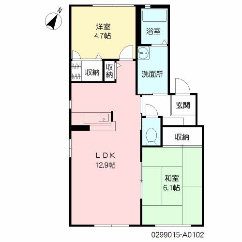 シャーメゾンＫ＆Ｍ　Ａ棟　＊A0102-2