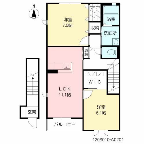 ヴィサージュ Ⅰ棟 ** A0201号-15
