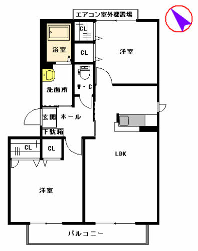 シャーメゾン大橋 ** A0201号-12