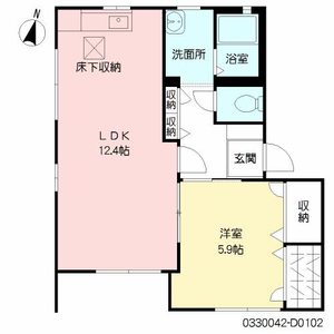 ハーティストＫ　Ｄ棟　＊ D0102号室