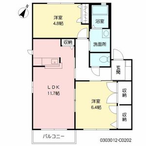 ファンテージ２１　＊＊　Ｃ棟 C0202号室