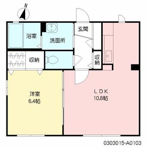 サンパティック亀野　＊＊ A0103号室