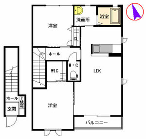 エーアスト湯川　Ａ棟　＊＊ A0204号-2
