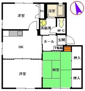 Ｋ・アルメリア　Ｂ棟　＊ B0102号-16