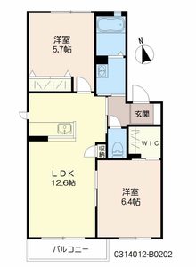 ヴェルドミールＫ　Ｂ棟　＊＊ B0202号室