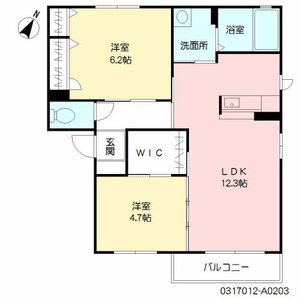 デューク沼口　Ａ棟 A0203号室
