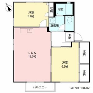 ラ・フォーレ今吉　Ｂ棟　＊ B0202号室