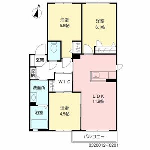 アルカンシェル　Ｆ棟 F0201号室