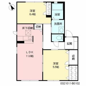 メゾンド・サンパティーク B棟 ** B0102号-16
