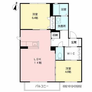 コスモスコーポラス　Ｃ棟　＊ C0202号室
