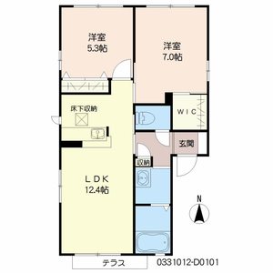 ヴィサージュ本城　＊＊　Ｄ棟 D0101号-16